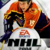 Freamsidan av tv-spelet NHL 2004 till Xbox i europeisk PAL utgåva
