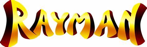 Rayman 1 och serie logotyp