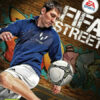 Framsidan av spelboxen till TV-spelet Fifa Street (2012) till Xbox 360 i Europeisk Classics och PAL utgåva