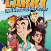 framsidan av spelboxen till tv-spelet Leisure Suit Larry Wet Dreams Dry Twice till Nintendo switch i europeisk pal utgåva