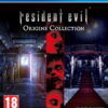 framsidan av spelboxen till tv-spelet Resident Evil Origins Collection till playstation 4 i europeisk pal utgåva