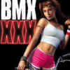 Framsidan av spelboxen till tv-spelet BMX XXX op Playstation 2 i euroepisk PAL utgåva