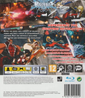 BlazBlue Calamity Trigger bak pal ps3