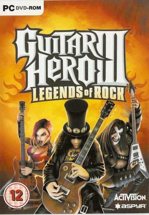 Guitar Hero III Legends of Rock pc fram