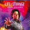 framsidan av spelboxen till tv-spelet Life is Strange True Colors på Playstation 5 i europeisk pal utgåva