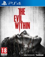 framsidan av spelboxen till tv-spelet the evil within på playstation 4 i europeisk pal utgåva