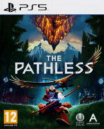framsidan av spelboxen till tv-spelet The pathless på playstation 5 i europeisk pal utgåva