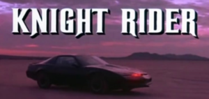 Knight rider logotyp serie