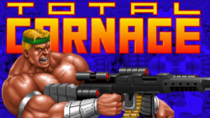 total carnage splashscreen o logotyp