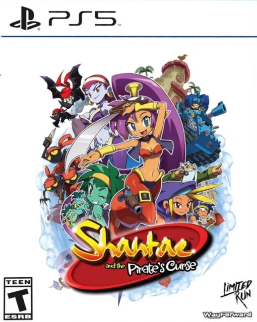 Shantae and the Pirate's Curse - Playstation 5 fram