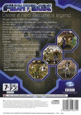 Fightbox playstation 2 bak