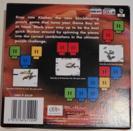 Alternative view of Klustar - Begagnat Game Boy Color spel