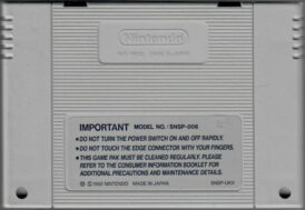 Mario Paint SCN PAL bak SNES 1