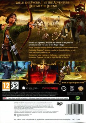 Alternative view of The lord of the Rings: Aragorn´s Quest - Begagnat Playstation 2 spel