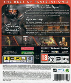 fallout new vegas ultimate edition essentials bak playstation 3 pal eu