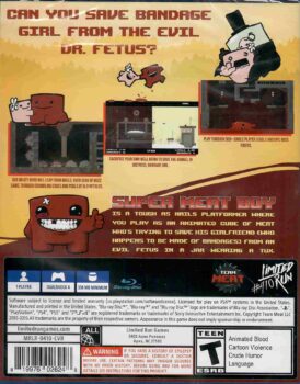 Alternative view of Super Meat Boy - Playstation 4