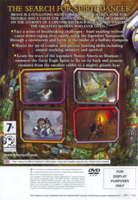 Alternative view of Brave: The Search for Spirit Dancer - Begagnat PS2 spel