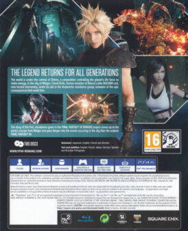 Alternative view of Final Fantasy VII - Remake - Begagnat PS4 spel