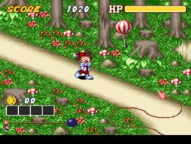 Alternative view of Kid Klown in Crazy Chase - NOE - Begagnat SNES spel