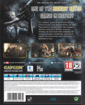 Alternative view of Resident Evil 4 - Begagnat Playstation 4 spel