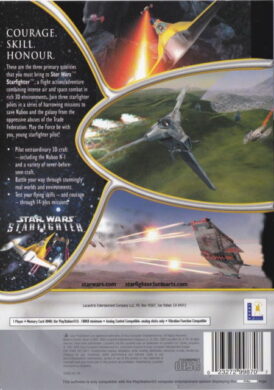 Alternative view of Star Wars: Starfighter - Platinum - Begagnat spel till PS2