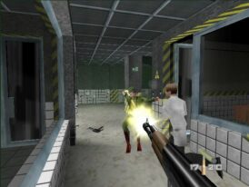 Alternative view of Goldeneye 007 - EUR - Begagnat N64 spel