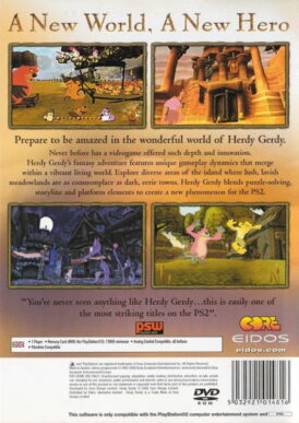 Alternative view of Herdy Gerdy - Begagnat Playstation 2 spel