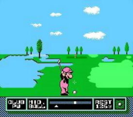 Nes Open Tournament Golf - SCN - Begagnat NES spel - Bild 3