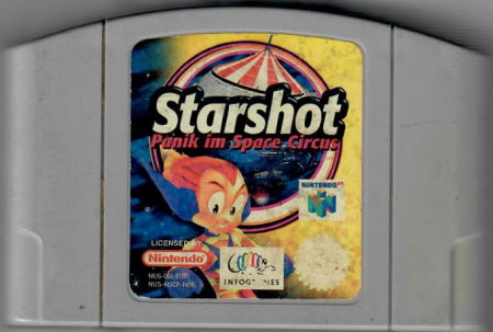 starshot panik in the space circus pal eur fram Nintendo 64 1