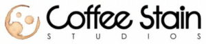 Coffee Stain Studios logotyp från år 2014