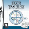 Dr Kawashima's Brain Training How Old Is Your Brain fram pal eu ds