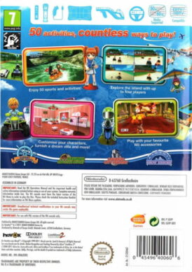 Alternative view of Go Vacation - Begagnat Wii spel