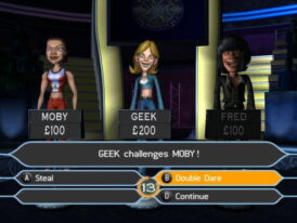 Alternative view of Who wants to be a millionaire - Party Edition - Begagnat spel till PSP