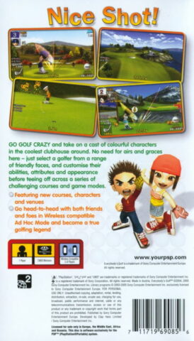 Alternative view of Everybody's Golf - Begagnat PSP spel