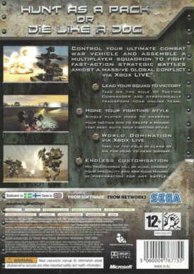 Alternative view of Chromehounds - Begagnat Xbox 360 spel