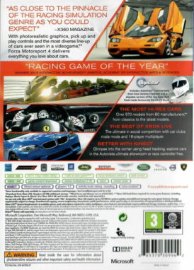 Forza Motorsport 4 - Racing game of the year Edition - Begagnat Xbox 360 spel - Bild 3
