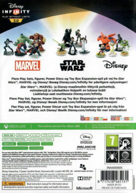 disney infinity 3.0 bak pal eu Xbox 360