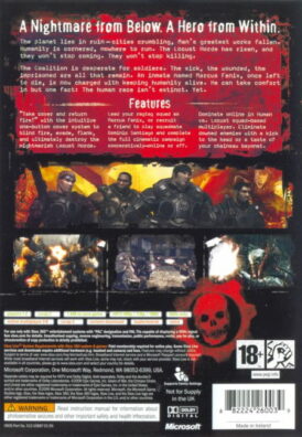 Alternative view of Gears of Wars - Begagnat spel till Xbox 360