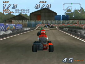 Alternative view of Go Kart Rally - Begagnat Playstation 2 spel