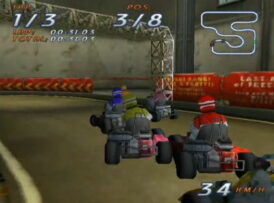 Go Kart Rally - Begagnat Playstation 2 spel - Bild 3
