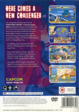 Alternative view of Hyper Street Fighter II: The Anniversary Edition - Begagnat PS2 spel