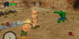 Alternative view of The Incredible Hulk: Ultimate Destruction - Begagnat Playstation 2 spel