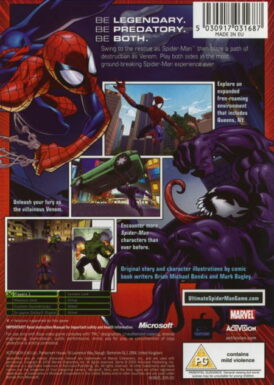 Alternative view of Ultimate Spider-Man - Begagnat Xbox spel