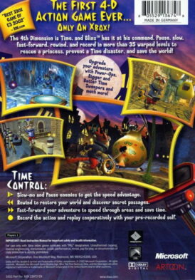 Alternative view of Blinx: The Time Sweeper - Nordisk - Begagnat Xbox spel