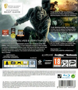 Alternative view of Dishonored - Game of the year edition - Begagnat spel till PS3