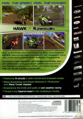 Alternative view of Hawk Kawasaki Racing - Begagnat Playstation 2 spel
