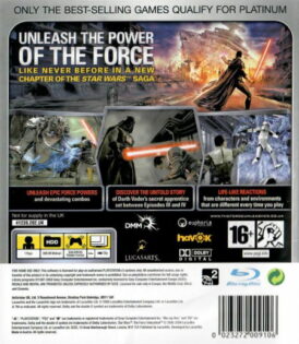 Alternative view of Star Wars: The Force Unleashed - Platinum - Begagnat PS3 spel