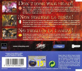 Alternative view of Dragons Blood - Begagnat Dreamcast spel