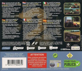 Alternative view of F1 Racing Championship - Begagnat Dreamcast spel