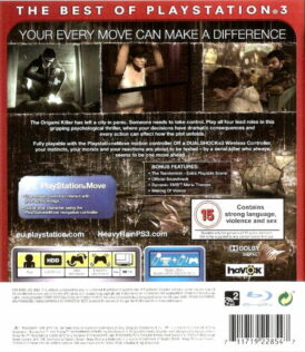 Alternative view of Heavy Rain - Move Editon - Essentials - Begagnat spel till PS3